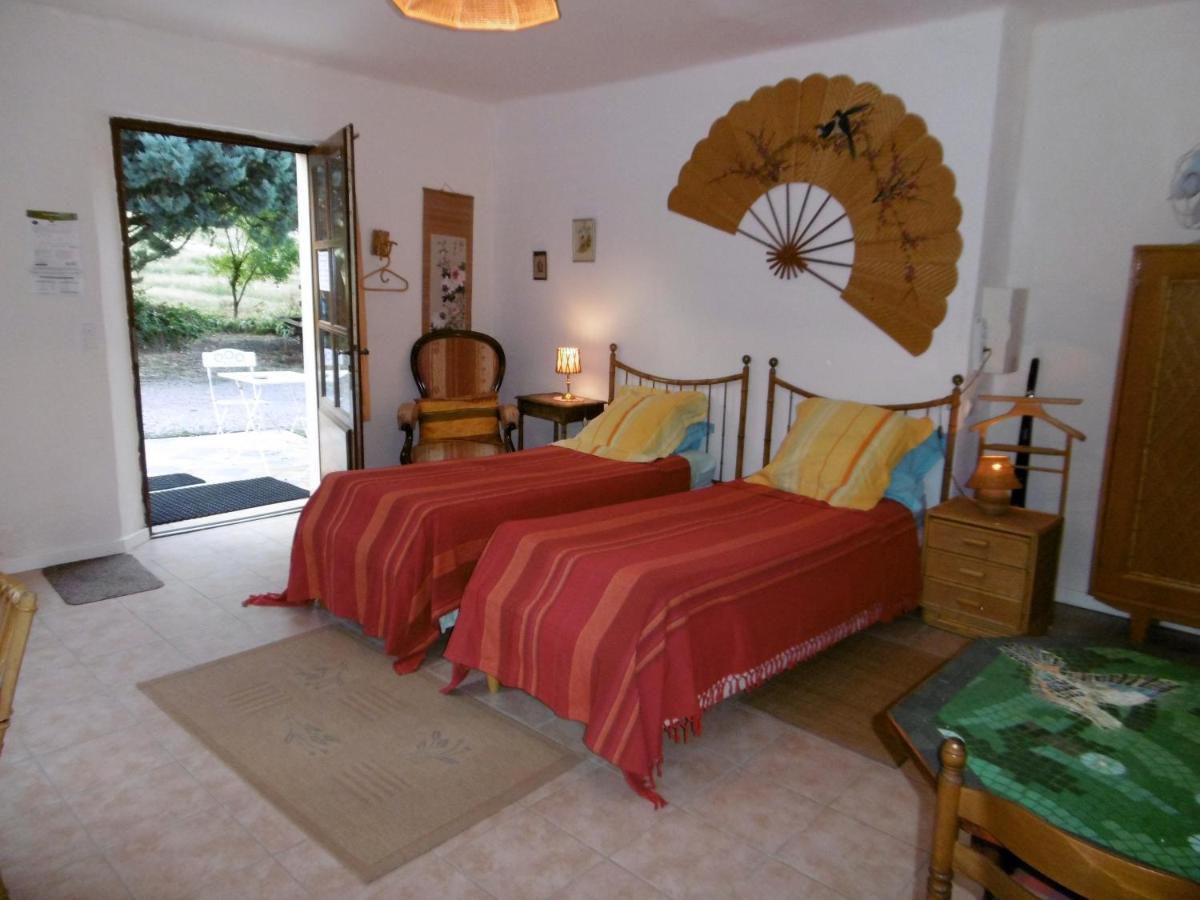 Le Val Leron Bed & Breakfast Valaurie Exterior foto